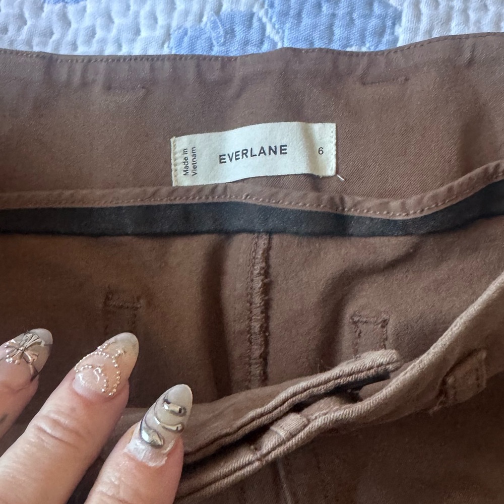 Everlane Chocolate Brown Trousers